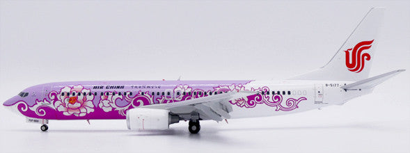 LH2360 | JC Wings 1:200 | Boeing 737-800 Air China Pink Peony Reg B-5177