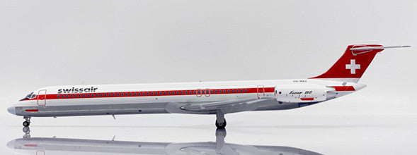 LH2373 | JC Wings 1:200 | McDonnell Douglas MD-82 Swissair Polished Reg: PH-MBZ