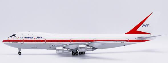 LH2432 | JC Wings 1:200 | Boeing Company House Color 747-100 City of Everett Reg N7470