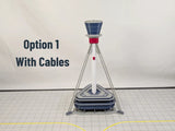AG-LHRTOWER | Airport Accessories 1:400 | LONDON HEATHROW AIRPORT ATC Air Traffic Control Tower 1:400 Scale Building Model