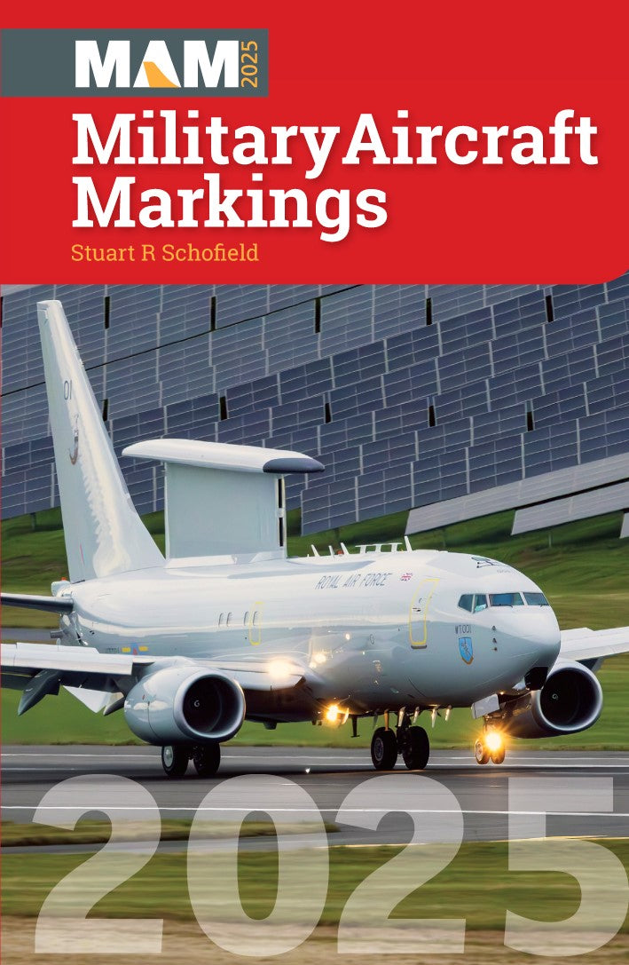 MAM25 | Crecy Books | MAM 2025 - Military Aircraft Markings - Stuart R Schofield