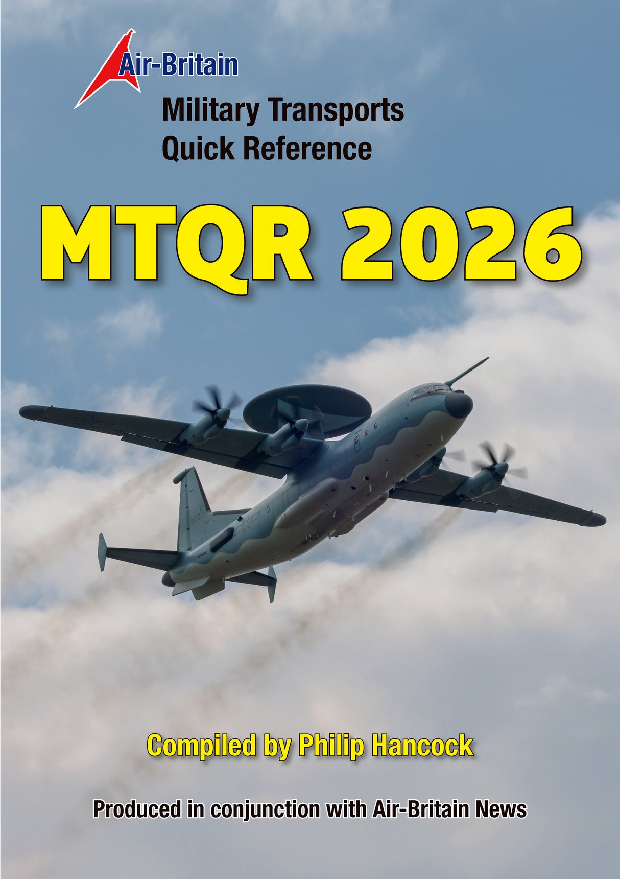 MTQR26 | Air-Britain Books | Military Transports Quick Reference 2026 (a Biennial production) – Pure bound