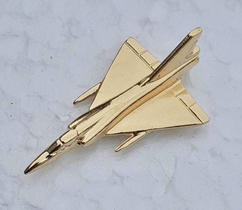 CL095 | Clivedon Collection Pin Badges | MIRAGE III 22ct Gold plated pin badge