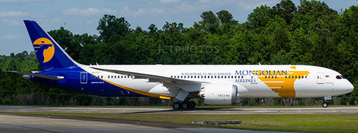 LH4297A | JC Wings 1:400 | Boeing 787-9 MIAT Mongolian Airlines JU-1789 (flaps down)