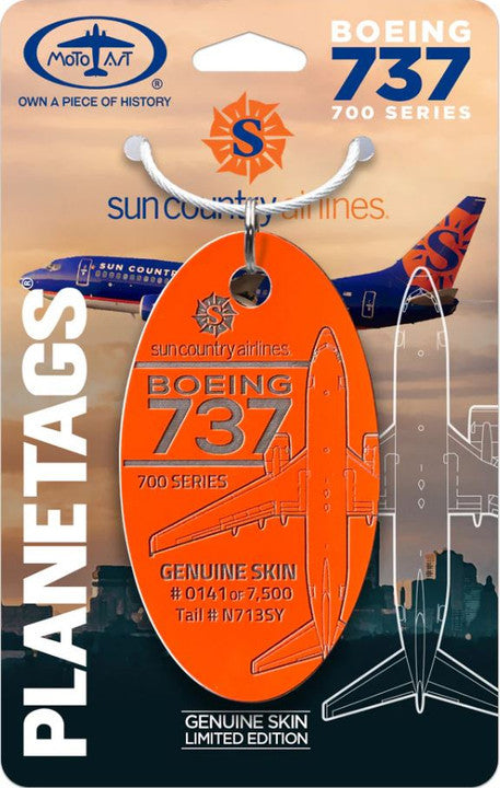 PLTAGN713SY | Gifts Aircraft Skins | Original Aircraft Skin - Boeing 737-7Q8 Sun Country Airlines N713SY
