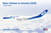 SQ Wings 1:200 scale Boeing 747-200F Nippon Cargo Airlines die-cast model airplane.