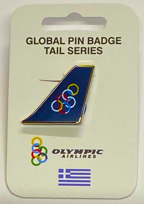 PINOLYMPIC | ARD Souvenirs Pin Badges | Tail Pin - Olympic Airlines