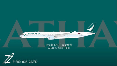 Cathay Pacific Airbus A350-1000 B-LXB flaps down
