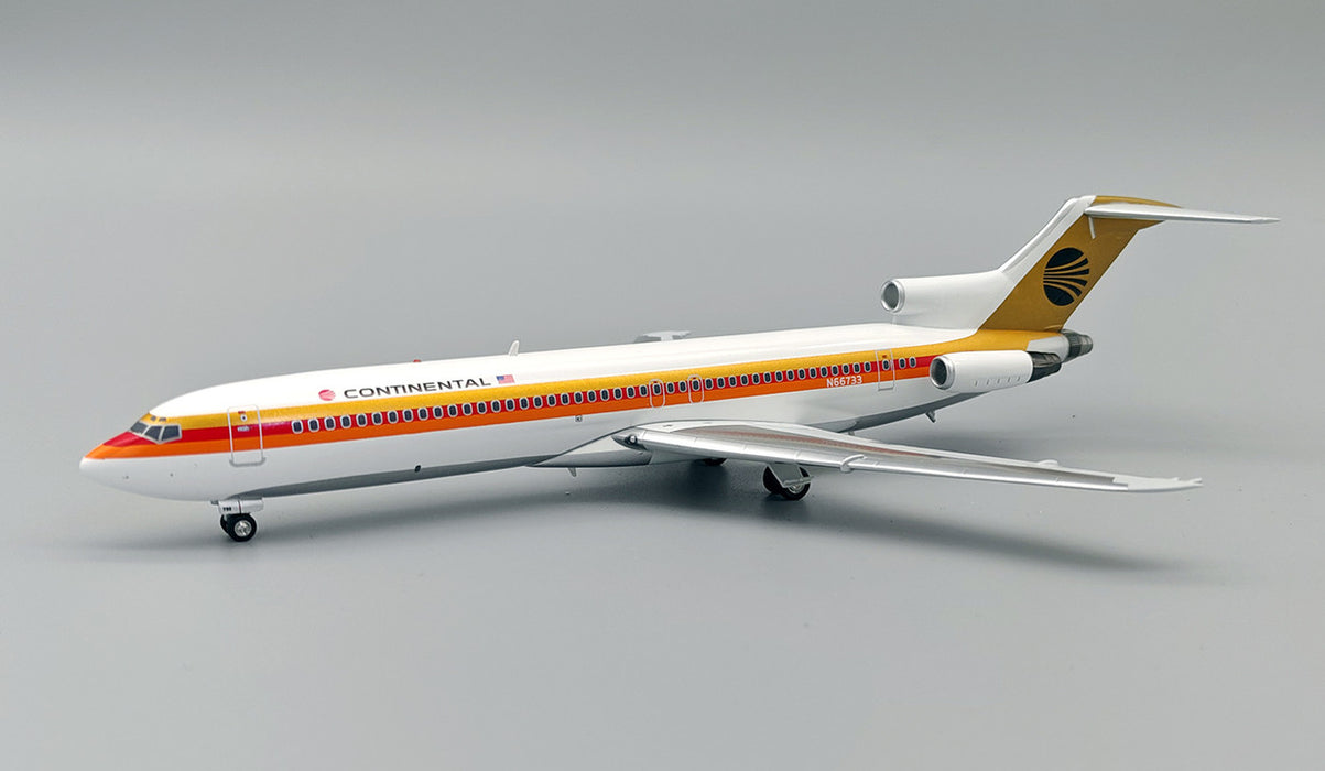 IF722CO0524 | InFlight200 1:200 | Boeing 727-200 CONTINENTAL N66733 BLACK with stand