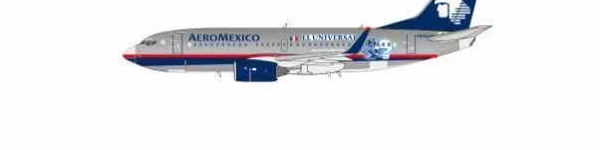 PM62522 | Panda Models 1:400 | Boeing 737-700(WL) Aeroméxico N904AM | is due February 2026