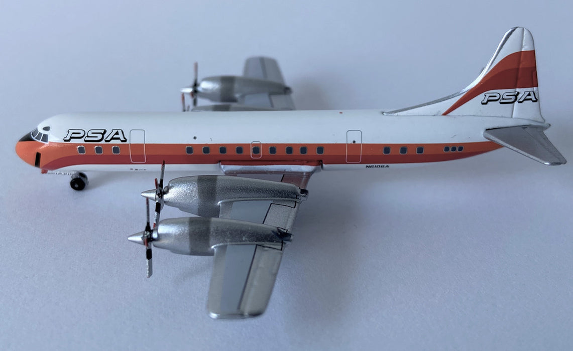 AC411128 | Aero Classics 1:400 | PSA (Orange)  L-188 N6016A