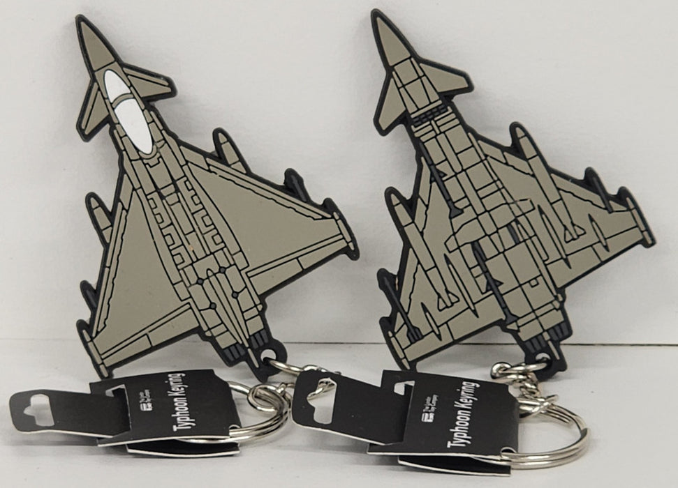 PVCTYP |  Key Rings | PVC Keyring - RAF Typhoon