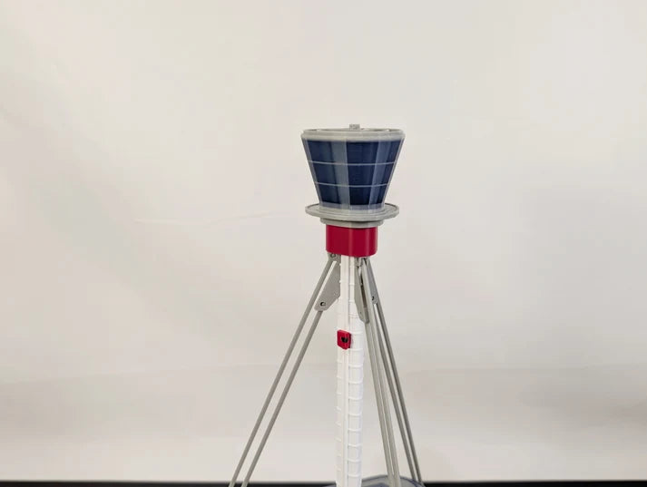 AG-LHRTOWER | Airport Accessories 1:400 | LONDON HEATHROW AIRPORT ATC Air Traffic Control Tower 1:400 Scale Building Model