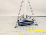 AG-LHRTOWER | Airport Accessories 1:400 | LONDON HEATHROW AIRPORT ATC Air Traffic Control Tower 1:400 Scale Building Model