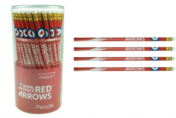 Redpencil | Gifts Toys | Red Arrows Pencil with eraser | was due February 2025