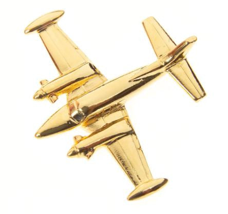CL069 | Clivedon Collection Pin Badges | Piper Cheyenne 22ct Gold plated pin badge