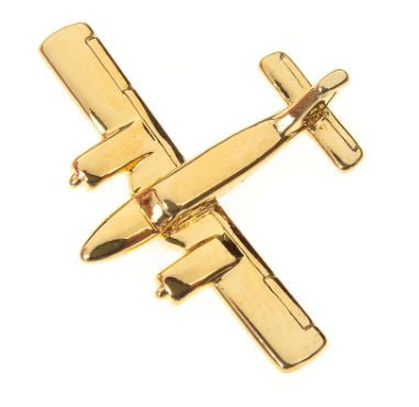 CL071 | Clivedon Collection Pin Badges | Piper Seneca 22ct Gold plated pin badge