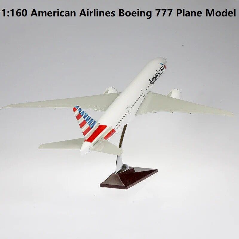 DMA777 | Desktop Models 1:160 | Boeing 777, American LED light up