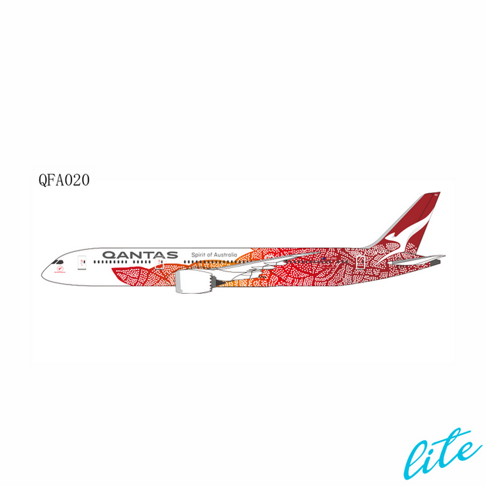 QFA020 | NG Models 1:400 | Boeing 787-9 Dreamliner Qantas VH-ZND Emily Kame Kngwarreye | was due December 2024