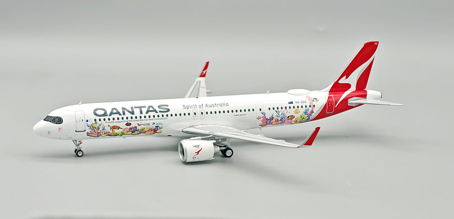 IF321QF0126 | InFlight200 1:200 | Airbus A321NXLR Qantas VH-OGG "Great Barrier Reef"