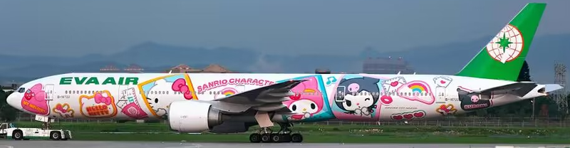 SA2070 | JC Wings 1:200 | Boeing 777-300(ER) EVA Airways Sanrio Character B-16722 | was due September 2024