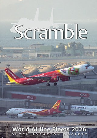 SWAF2026 | Dutch Aviation Society Books | Scramble World Airline Fleets 2026 (262 pages, ring binder)
