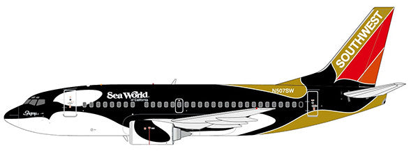 XX2377 | JC Wings 1:200 | Boeing 737-500 Southwest Seaworld N507SW | is due July 2025