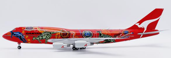 XX20377 | JC Wings 1:200 | Boeing 747-400 Qantas Wunala with GE engine VH-OEJ With Stand
