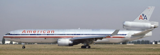 XX20638 | JC Wings 1:200 | American Airlines McDonnell Douglas MD-11 Polished Reg: N1754 With Stand | is due May 2025