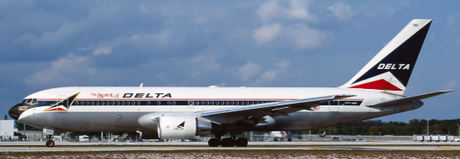 XX40498 | JC Wings 1:400 | Delta Air Lines Boeing 767-200 Spirit of Delta Polished Reg: N102DA With Antenna | is due May 2025