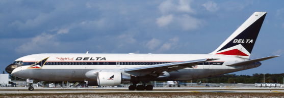 XX40498 | JC Wings 1:400 | Delta Air Lines Boeing 767-200 Spirit of Delta Polished Reg: N102DA With Antenna | is due May 2025