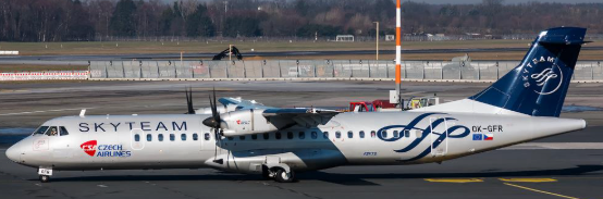 XX40666 | JC Wings 1:400 | CSA Czech Airlines ATR72-500 Skyteam Reg: OK-GFR With Antenna | is due May 2025
