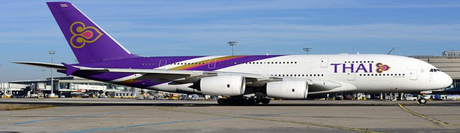 AV4291 | Aviation 400 1:400 | HS-TUC Thai Airways Airbus A380-841 detachable gear | is due May 2025