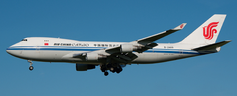 L2066C | SQ Wings 1:200 | Air China Cargo Boeing 747-400F B-2409 Interactive | is due: June 2025