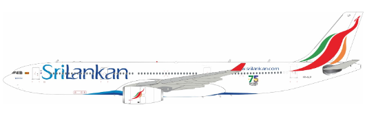 RM34475 | Retro Models 1:200 | SriLankan Airlines Airbus A330-343 4R-ALP celebration of 75th anniversary of bilateral ties between Australia and Sri Lanka | was due March 2025