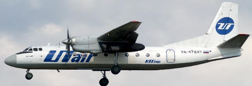 XX40505 | JC Wings 1:400 | Antonov An-24B UTair Aviation Reg: RA-47847 | is due May 2025