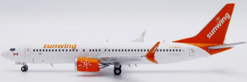 LH4314 | JC Wings 1:400 | Sunwing Airlines Boeing 737 MAX 8 Reg: C-FMXA With Antenna | is due May 2025