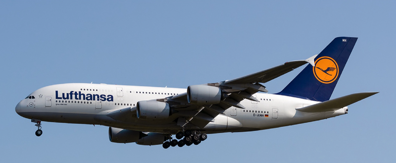 L2078FD | SQ Wings 1:200 | Airbus A380 Lufthansa D-AIMH Flaps Down | is due May 2025