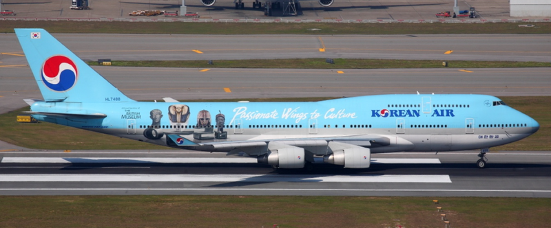 L2069 | SQ Wings 1:200 | Boeing 747-400 Korean Air HL7488 | is due May 2025