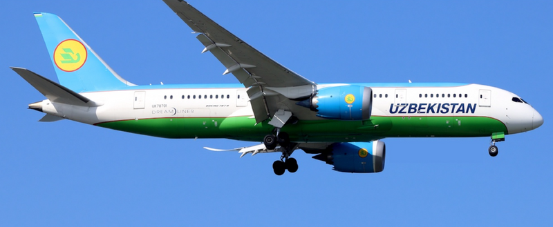 L2034 | SQ Wings 1:200 | Boeing 787-8, Uzbekistan UK78701 | is due May 2025