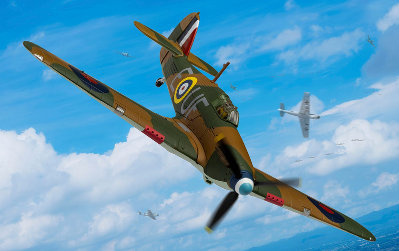 AA27609 | Corgi 1:72 | Hawker Hurricane Mk.I - P/O 'Billy' Fiske - Battle of Britain 85