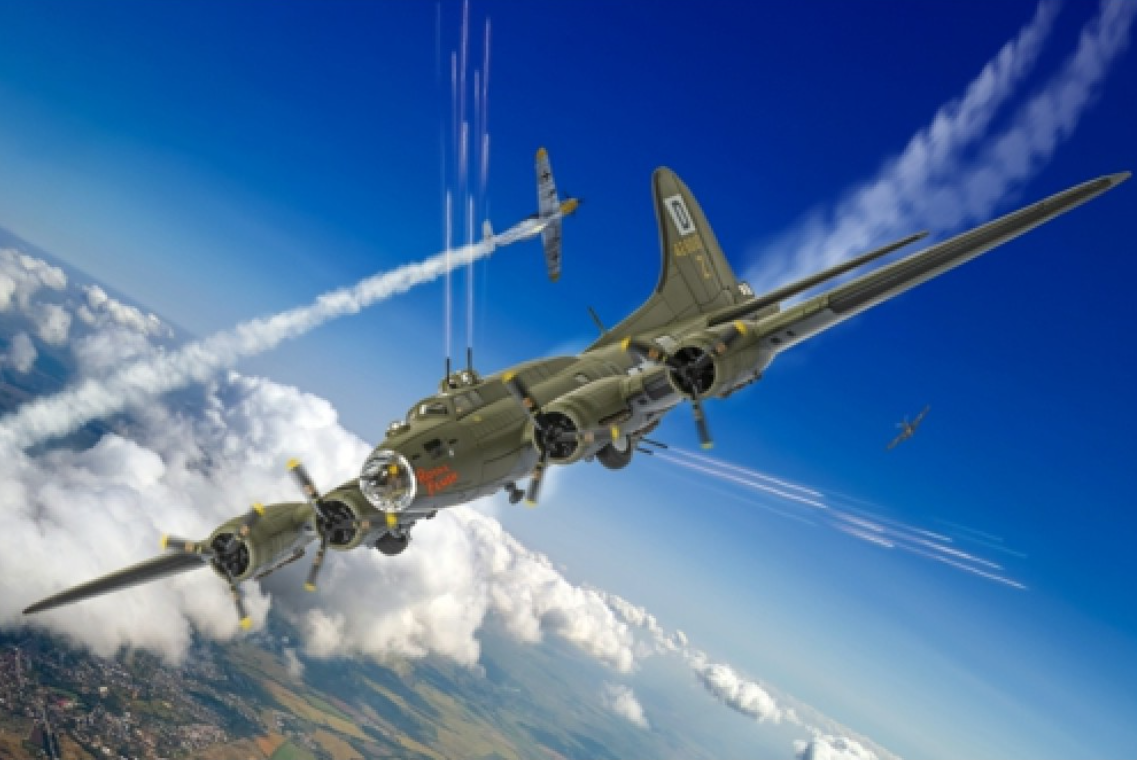 AA33322 | Corgi 1:72 | Boeing B-17F 'Flying Fortress' - 'Royal Flush' - LT Robert Rosie Rosental, 100TH BG, 8TH Air Force