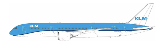 JF-787-9-006 | JFox 1:200 | Boeing 787-9 KLM Royal Dutch Airlines PH-BHI