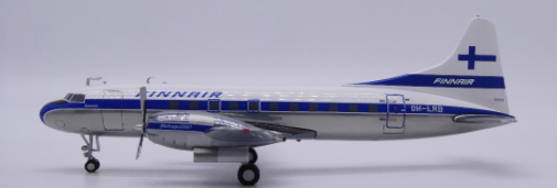 XX20574 | JC Wings 1:200 | Convair CV-440 Finnair Polished Reg: OH-LRB With Stand | is due July 2025