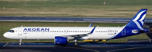 XX20762 | JC Wings 1:200 | Airbus A321NEO Aegean Airlines SX-NAO With Stand | is due July 2025