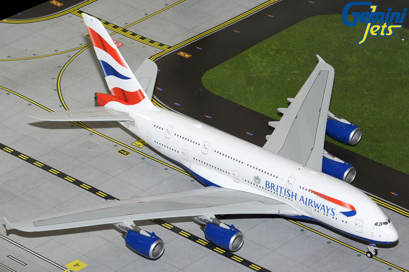 G2BAW1340 | Gemini200 | British Airways A380 G-XLEE