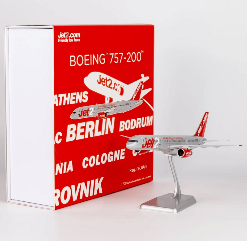 NG42054 | NG Models 1:200 | Boeing 757-200 Jet2 G-LSAG (with stand)