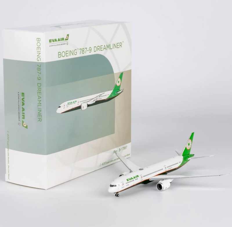 NG55141 | NG Models 1:400 | Boeing 787-9 Dreamliner Eva Airways B-17887 (with new titles)