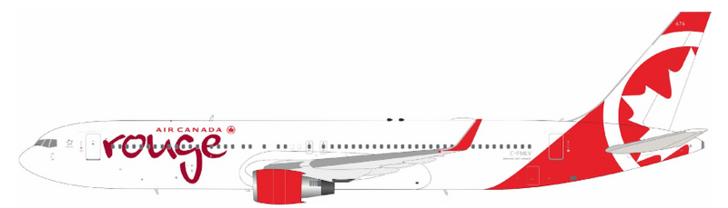B-763-RV-MLV | Blue Box 1:200 | Boeing 767-316/ER Air Canada Rouge C-FMLV