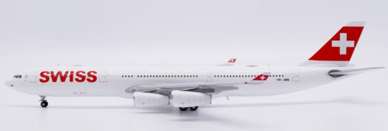 XX40208 | JC Wings 1:400 | Airbus A340-300 "Zurich" Swiss Reg: HB-JMB With Antenna | is due August 2025